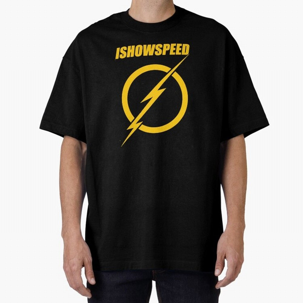 ISHOWSPEED MERCH LOGO Oversized T-Shirt Keep the Legacy of FIFA World Cup 2026 Spirit, Celebrating Brazil, Neymar, Stadium Memories, Football Loyalty, International Chants and Championship Tradition; Perfect for Supporters Who Want Bold Football