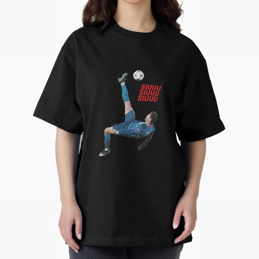 SIUUU #33 Oversized T-Shirt Represent Fans Who Live for Match Day Hype around FIFA World Cup 2026 USA Canada Mexico, Messi, Neymar and Mbappe, England, France and Netherlands, Fan Favorite Moments, National Team Passion, Big Match Drama and Soccer