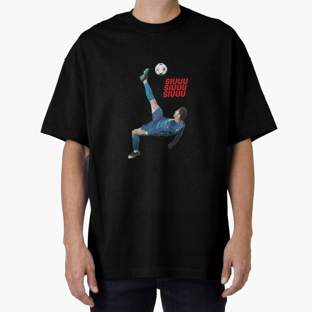 SIUUU #33 Oversized T-Shirt Represent Fans Who Live for Match Day Hype around FIFA World Cup 2026 USA Canada Mexico, Messi, Neymar and Mbappe, England, France and Netherlands, Fan Favorite Moments, National Team Passion, Big Match Drama and Soccer