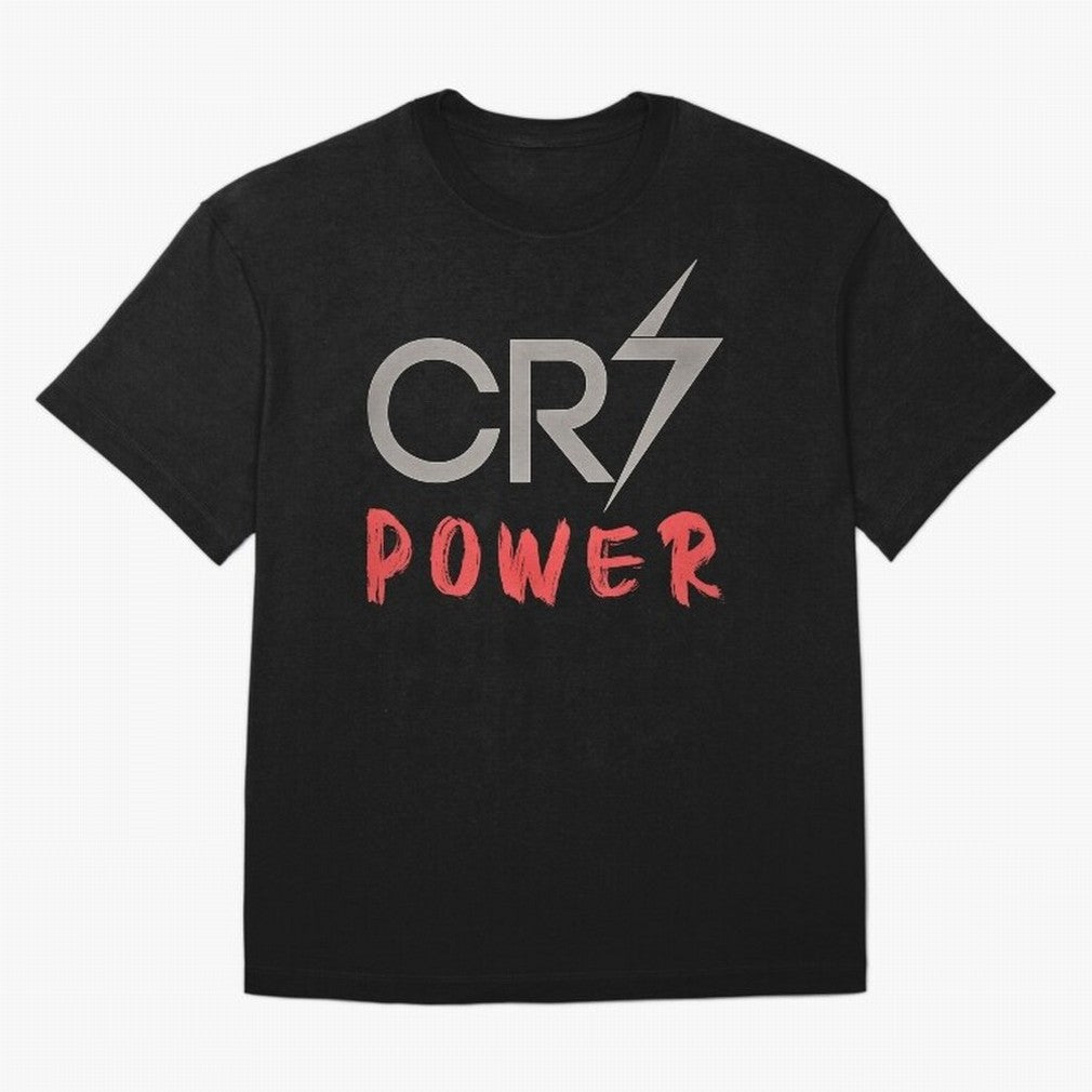CR7 Power 2 Oversized T-Shirt Show Fan Pride Across FIFA World Cup 2026 Spirit, Capturing Netherlands, Messi, Neymar and Mbappe, Vintage Soccer Flavor, Modern Football Stars, National Flags and Final Night Emotion; Perfect for People Who Love
