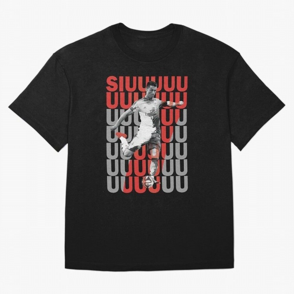 Siuuuuuu Cristiano Ronaldo Oversized T-Shirt Honor the Football Icons of FIFA World Cup 2026 for Fans of Cristiano Ronaldo and Germany, Bringing Football Festival Excitement, Trophy Ambitions, Country Rivalries and Star Player Buzz; Ideal for