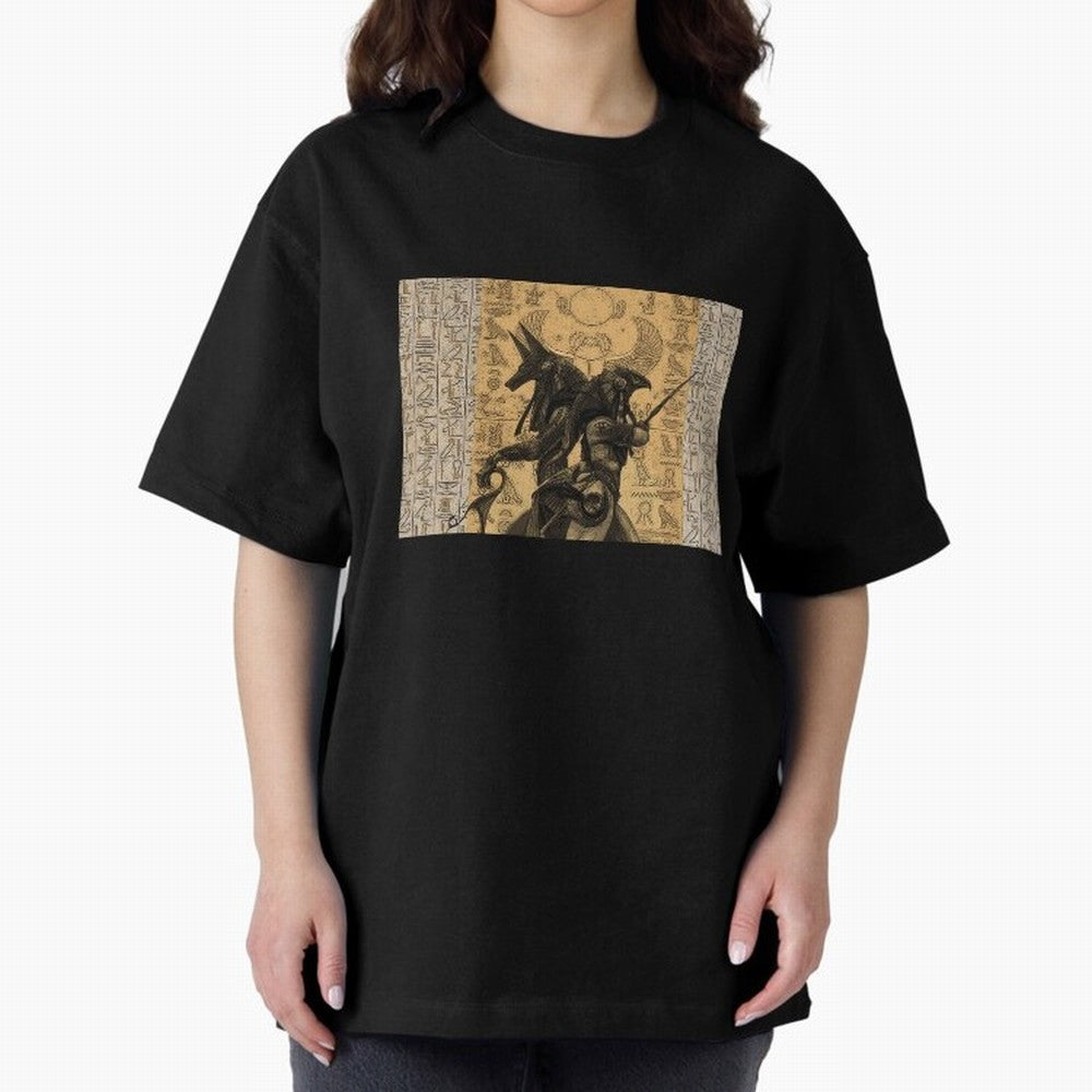 ANUBIS HORUS Oversized T-Shirt Celebrate Fan Culture around Global Football Passion for FIFA World Cup 2026, Made for Messi, Brazil, Fan Favorite Moments, National Team Passion, Big Match Drama and Soccer History; Made for Die Hard Supporters,