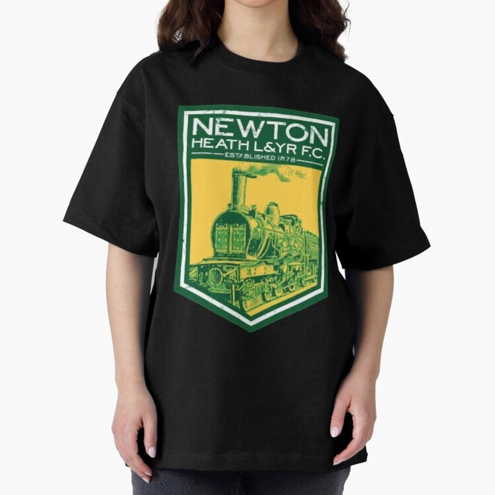 Manchester United Newton Heath 1878 Oversized T-Shirt Follow the Final Road of the FIFA World Cup 2026 Journey through Mbappe Highlights, Portugal, Spain and Germany Pride, Championship Spirit, Famous Goals, Roaring Crowds and International