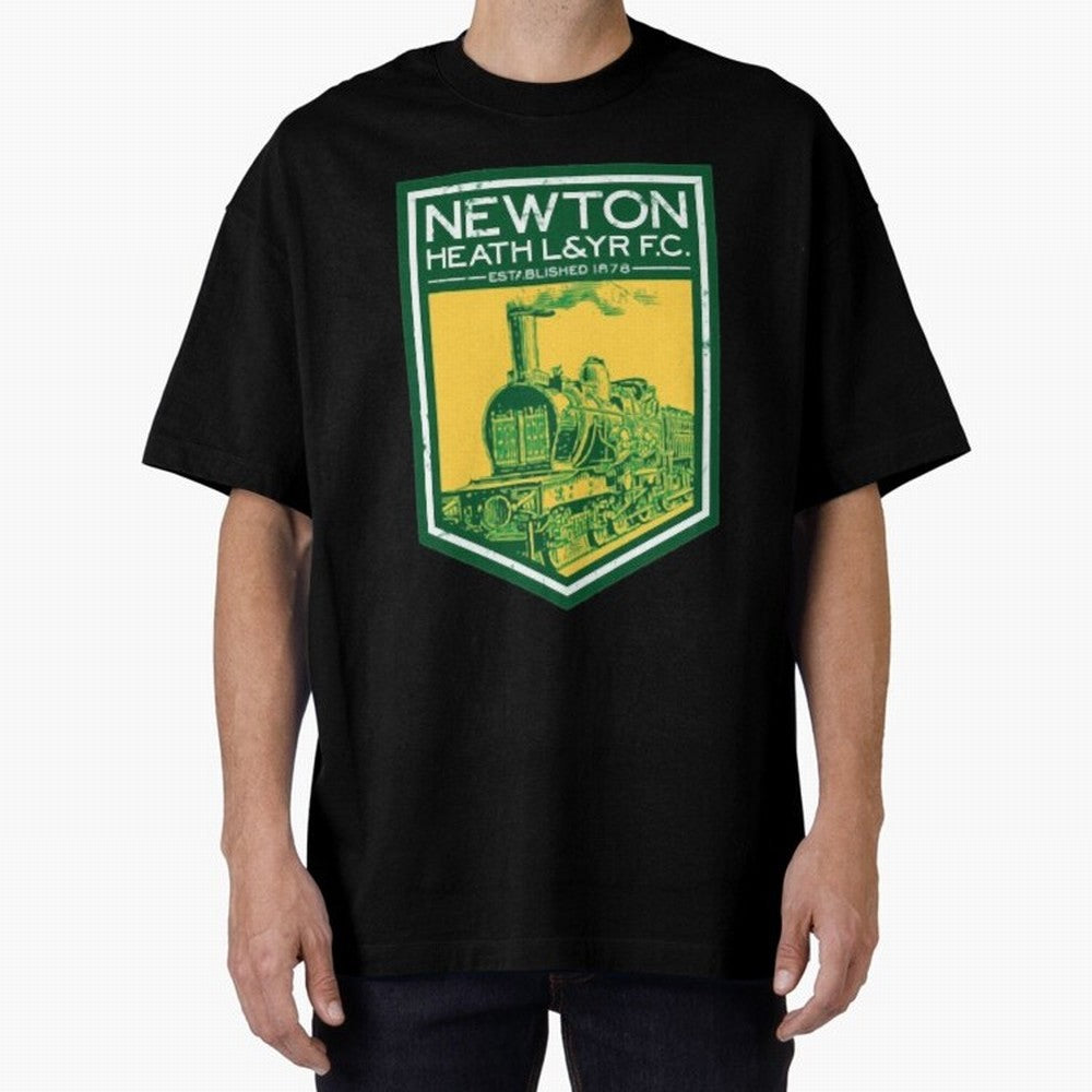 Manchester United Newton Heath 1878 Oversized T-Shirt Follow the Final Road of the FIFA World Cup 2026 Journey through Mbappe Highlights, Portugal, Spain and Germany Pride, Championship Spirit, Famous Goals, Roaring Crowds and International