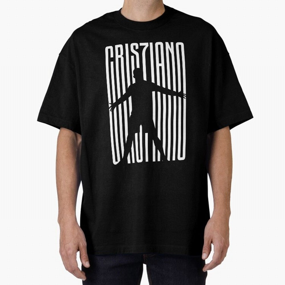 CRIS7IANO RONALDO? Oversized T-Shirt Celebrate Supporters United by Global Football Passion for FIFA World Cup 2026, Inspired by Neymar, Haaland and Cristiano Ronaldo, England, France and Netherlands, Football Festival Excitement, Trophy Ambitions,