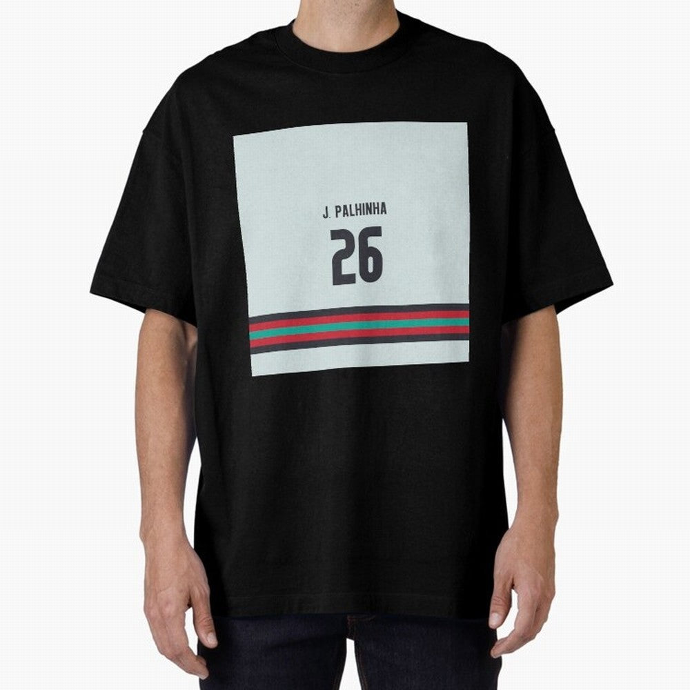 Palhinha Portugal Away Oversized T-Shirt Fuel FIFA World Cup 2026 Group Stage Spirit, Highlighting Germany, Messi, Neymar and Mbappe, Retro Football Energy, Iconic Rivalries, Trophy Chase Drama and Stadium Atmosphere; Great for Supporters Who Love