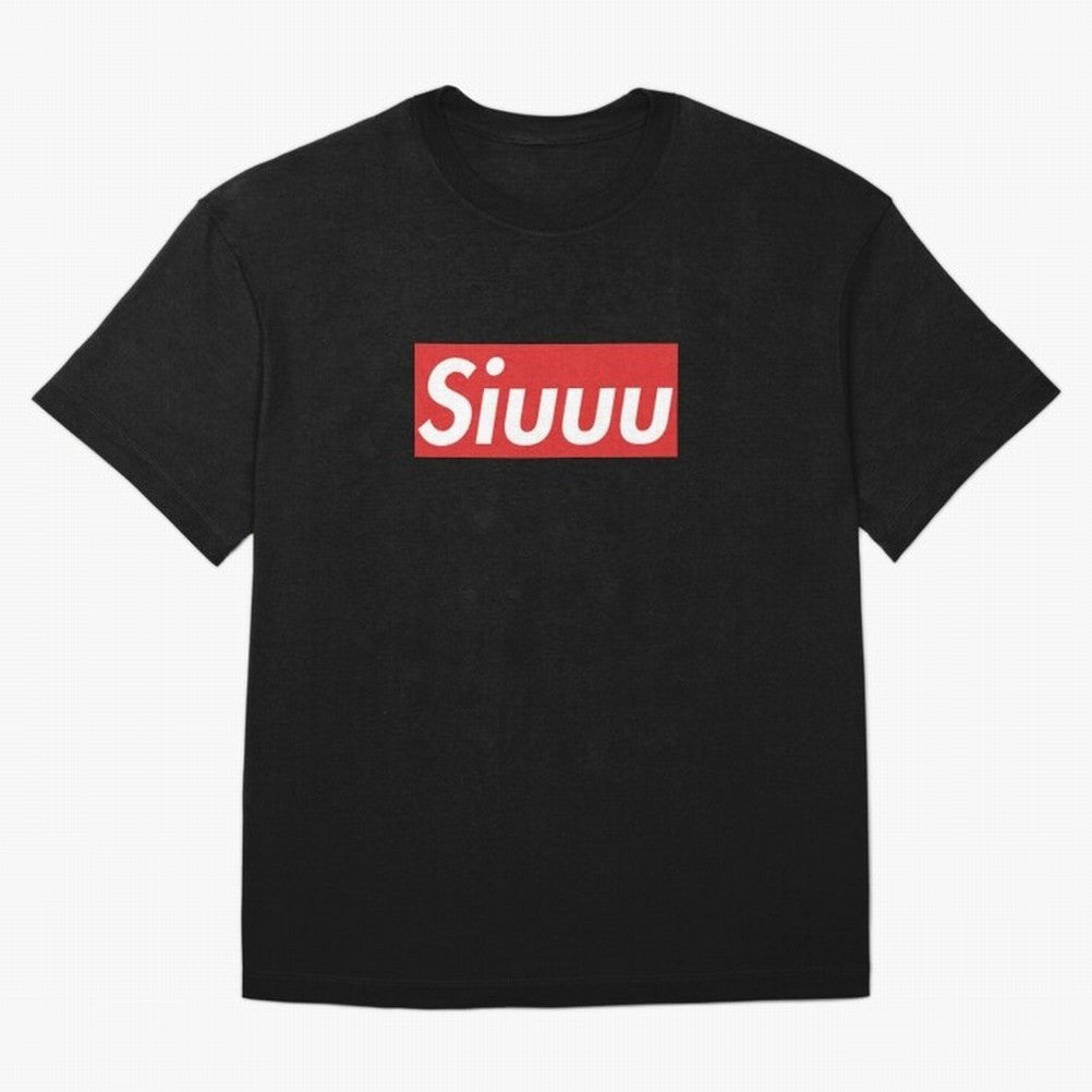 Siuu Oversized T-Shirt Celebrate Football Dreams Across FIFA World Cup 2026 Group Stage for Fans of Cristiano Ronaldo, Haaland and CR7 and Portugal, Spain and Germany, Bringing Goal Celebration Energy, Supporter Heritage, Football Icons and