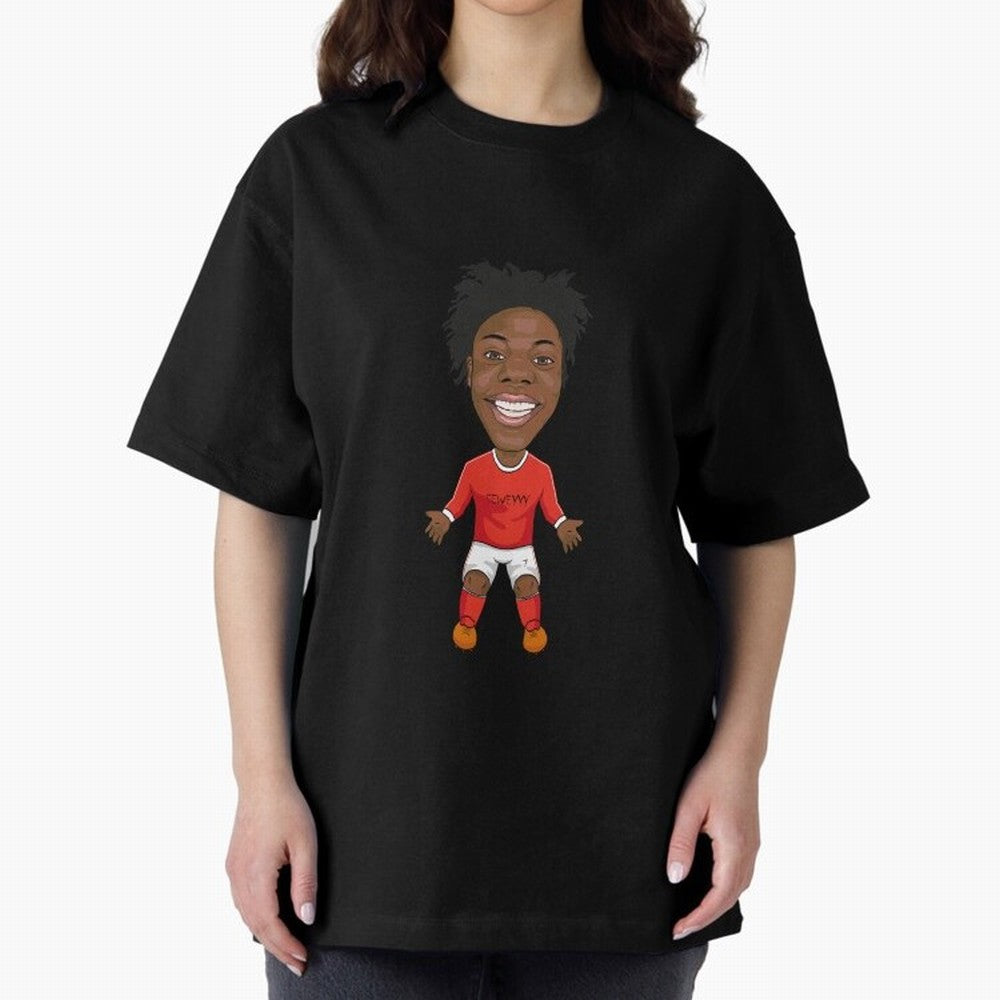 ISHOWSPEED-SEWEY Oversized T-Shirt Follow the Road to the FIFA World Cup 2026 Journey through Messi and Cristiano Ronaldo Highlights, France and Portugal Pride, Worldwide Fan Energy, Dramatic Goals, Stadium Lights and Championship Celebrations;