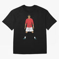 Cristiano Ronaldo MUFC Oversized T-Shirt Support Your Favorite Stars during FIFA World Cup 2026 Group Stage for Fans of Messi and Portugal, Bringing Football History, Final Match Energy, Crowd Noise and Once in a Lifetime Moments; Ideal for Fans
