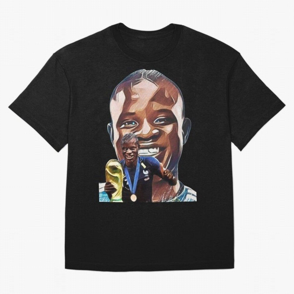N'golo Kante Oversized T-Shirt Carry Global Football Passion for FIFA World Cup 2026, Built around CR7, Spain and Netherlands, Worldwide Fan Energy, Dramatic Goals, Stadium Lights and Championship Celebrations; Perfect for Fans, Collectors, Family