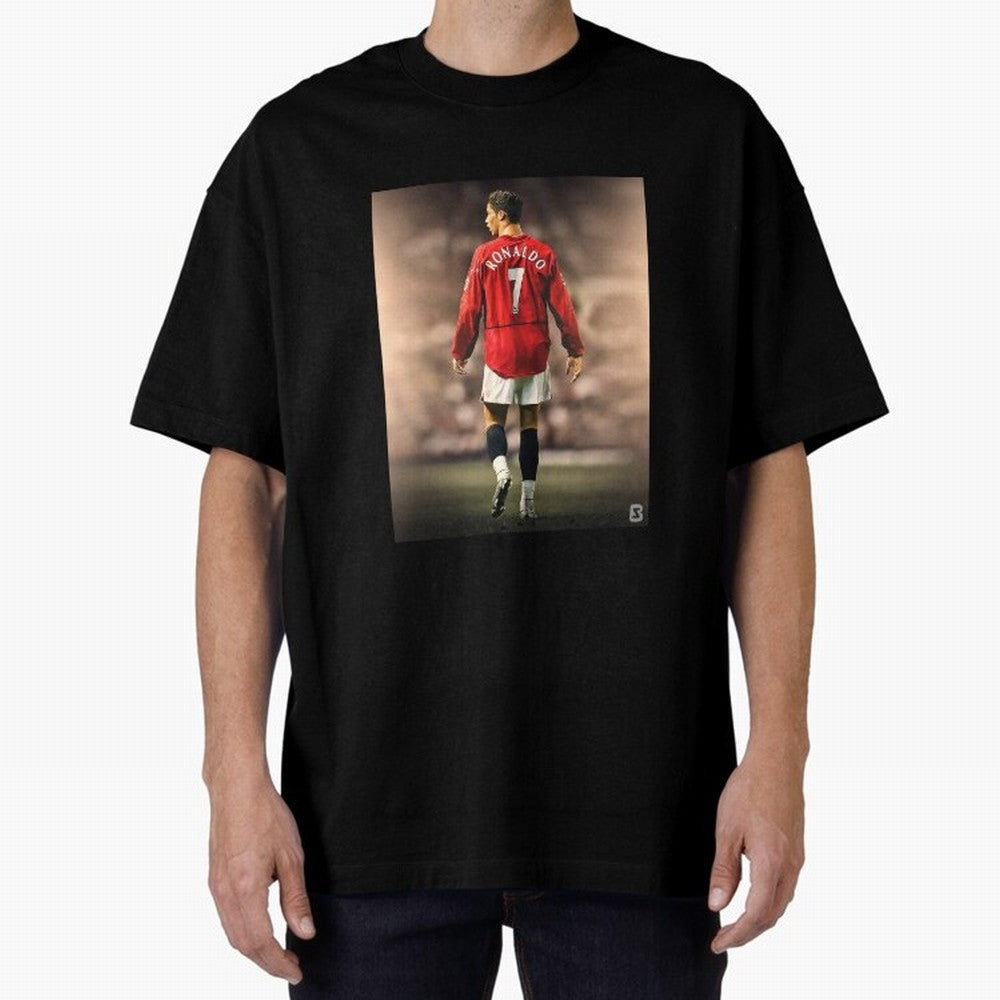 ronaldo Oversized T-Shirt Cheer through Every Moment of FIFA World Cup 2026 USA Canada Mexico with Cristiano Ronaldo, England, France and Netherlands Energy, Stadium Chants, National Pride, Trophy Dreams and Unforgettable Football Memories; Ideal