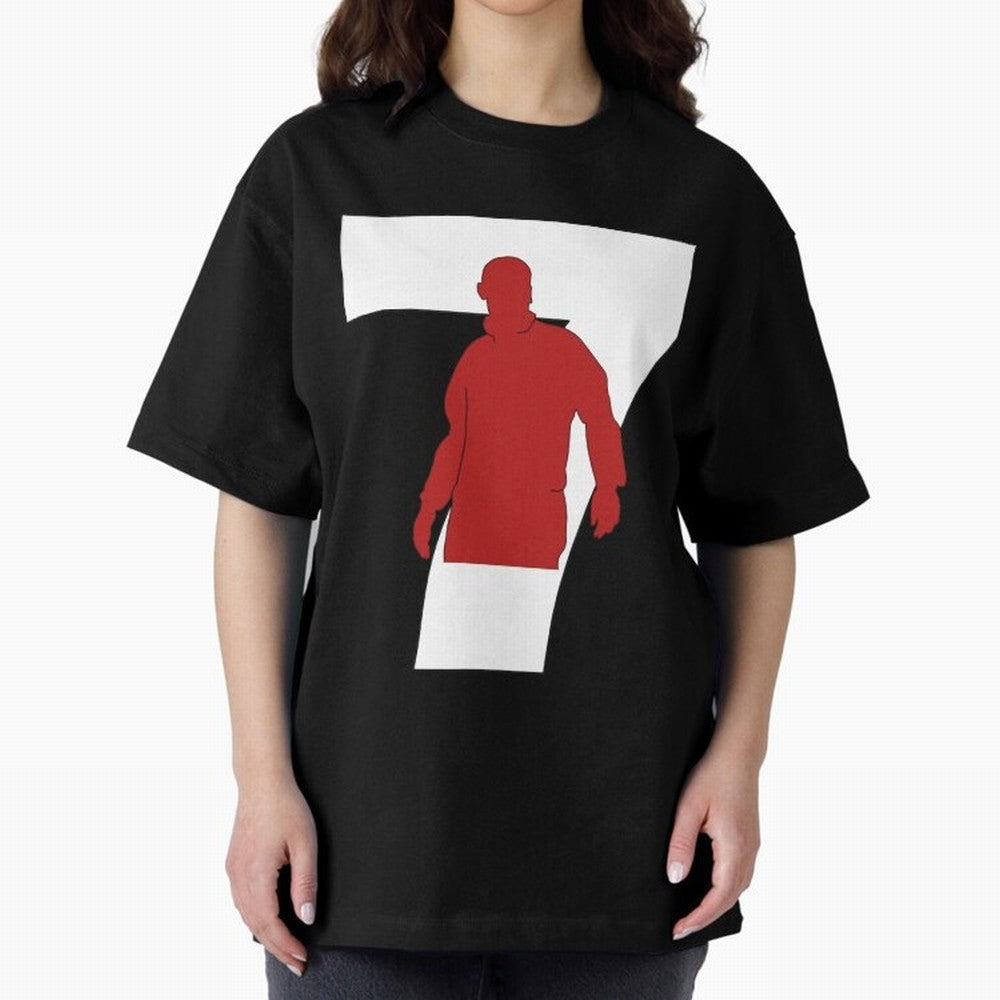 Eric Cantona Manchester United 7 Oversized T-Shirt Relive Legendary Nights from FIFA World Cup 2026 Group Stage Spirit, Centered on Brazil, Portugal and Argentina, Messi and Cristiano Ronaldo, Championship Spirit, Famous Goals, Roaring Crowds and