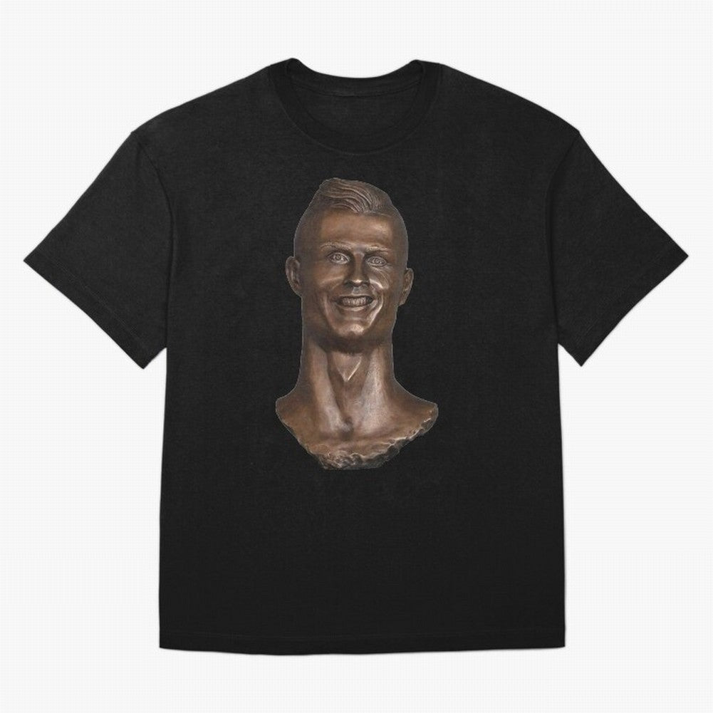 Cristiano Ronaldo Bust Scary Oversized T-Shirt Celebrate Football Dreams Across FIFA World Cup 2026 Spirit, Connected to France, Cristiano Ronaldo, Goal Celebration Energy, Supporter Heritage, Football Icons and Worldwide Tournament Joy; Great for