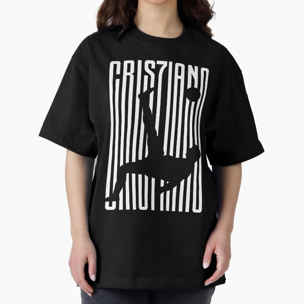 CR7 Juve White Oversized T-Shirt Upgrade FIFA World Cup 2026 for Fans of CR7 and England, Bringing Sports Nostalgia, International Competition, Famous Players and Unforgettable Victories; Great for Watch Parties, Sports Bars, Family Nights, Fan