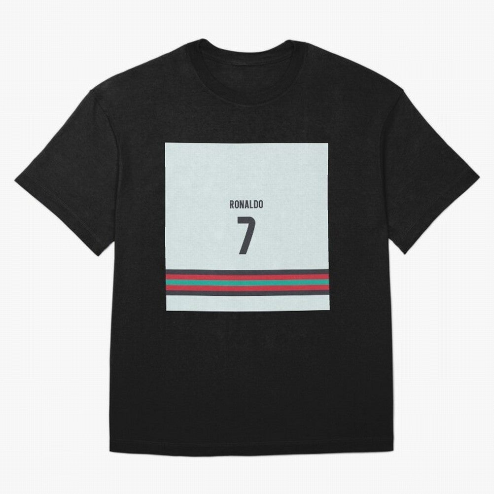 Cristiano Ronaldo Portugal Away Oversized T-Shirt Celebrate the Biggest Stage of the FIFA World Cup 2026 Group Stage Journey through Messi, Neymar and Mbappe Highlights, England and Germany Pride, Worldwide Fan Energy, Dramatic Goals, Stadium