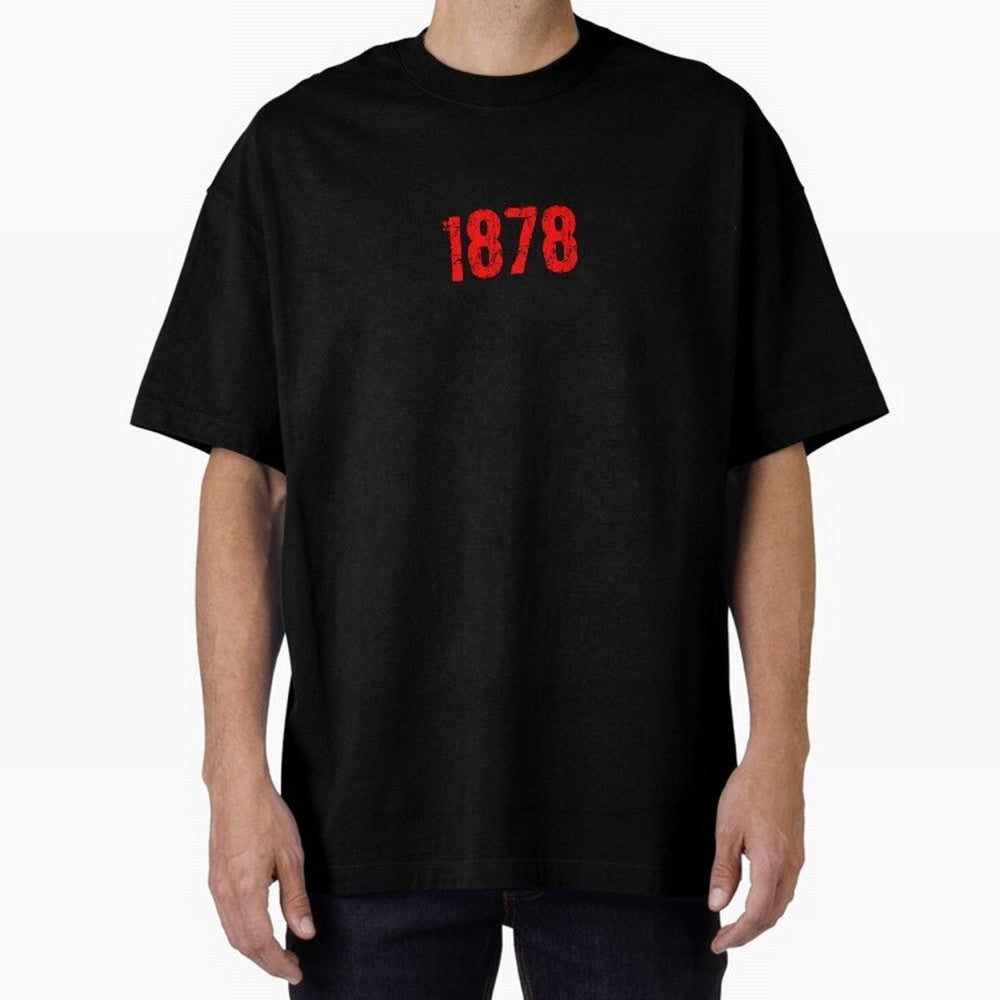 1878 Oversized T-Shirt Celebrate National Team Dreams in FIFA World Cup 2026 for Fans of CR7 and Spain and Netherlands, Bringing Football Passion, Legendary Performances, Festival Vibes and Supporter Community; Made for Collectors Who Enjoy Iconic