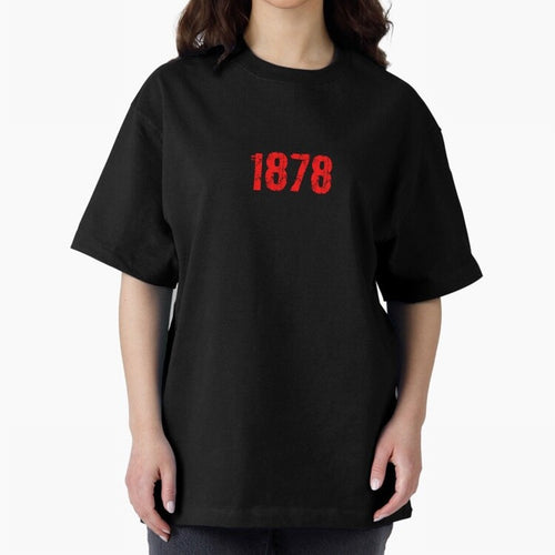 1878 Oversized T-Shirt Celebrate National Team Dreams in FIFA World Cup 2026 for Fans of CR7 and Spain and Netherlands, Bringing Football Passion, Legendary Performances, Festival Vibes and Supporter Community; Made for Collectors Who Enjoy Iconic