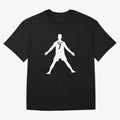 Cristiano Ronaldo Celebration in White Oversized T-Shirt Celebrate Golden Goal Energy in FIFA World Cup 2026 for Fans of Messi, CR7 and Mbappe and Spain and Netherlands, Bringing Match Day Excitement, Supporter Culture, Golden Goals and Global