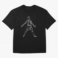 CR7 Cristiano Ronaldo Signature Celebration Siuuuuu Line Art White Oversized T-Shirt Bring Bold Fan Energy to FIFA World Cup 2026 USA Canada Mexico Spirit, with England and Germany, Messi, CR7 and Mbappe, Football History, Final Match Energy, Crowd