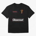 GlazersOut Red Manchester Kit V-Neck Oversized T-Shirt Show Passion for the Stars of FIFA World Cup 2026 Group Stage for Fans of CR7 and Spain and Netherlands, Bringing Global Supporter Spirit, Legendary Goals, National Colors and Tournament