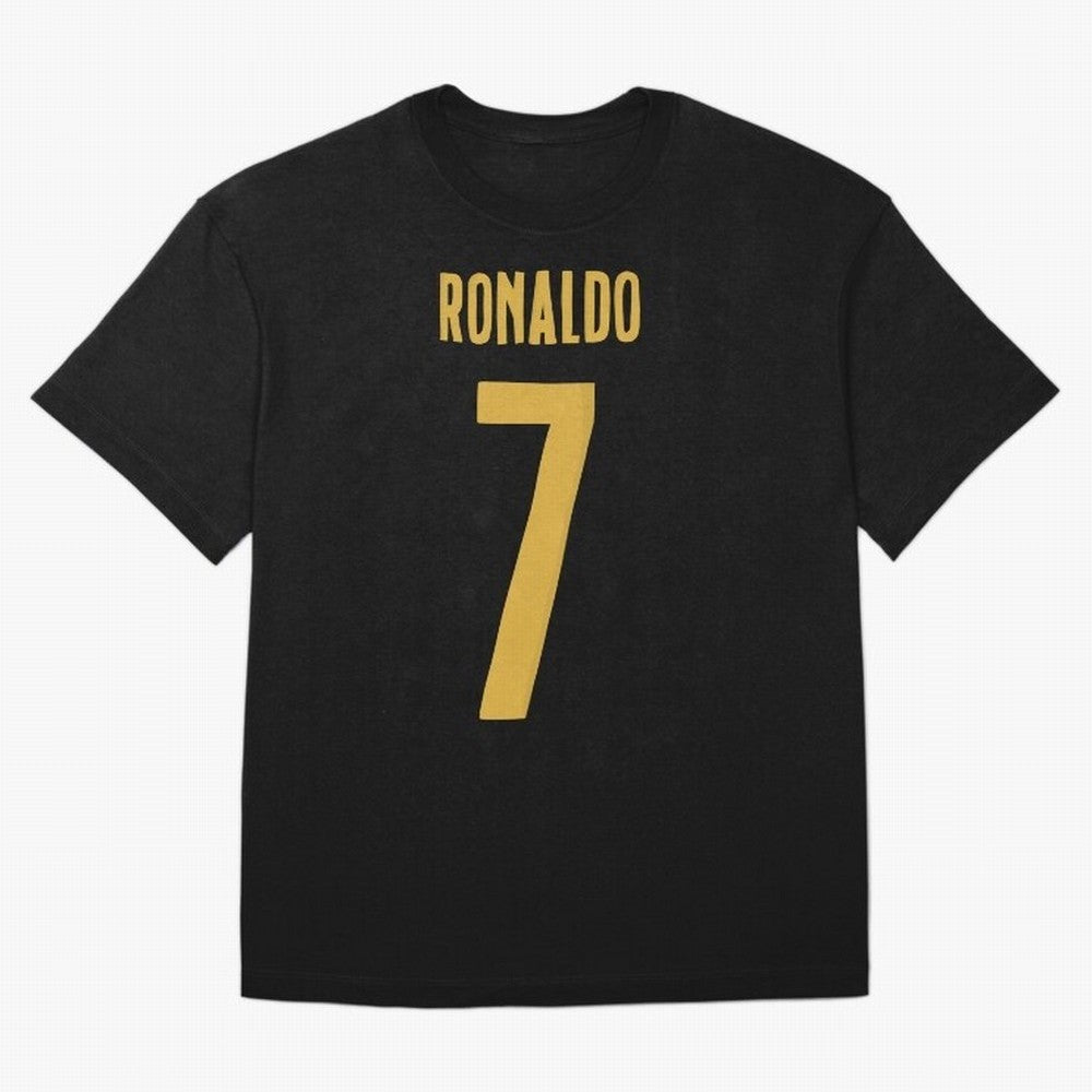 Ronaldo #7 (Portugal) Oversized T-Shirt Bring Trophy Dreams to Match Day Hype around FIFA World Cup 2026 USA Canada Mexico, Haaland and Mbappe, Spain, Retro Football Energy, Iconic Rivalries, Trophy Chase Drama and Stadium Atmosphere; Created for