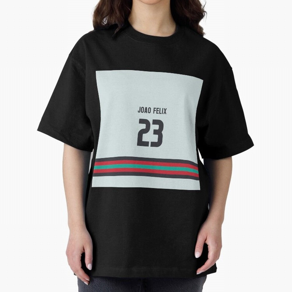 Joao Felix Portugal Away Oversized T-Shirt Capture Stadium Memories from Global Football Passion for FIFA World Cup 2026 USA Canada Mexico, Filled with Neymar, Argentina, France and Brazil, Game Day Rituals, Football Legends, Country Pride and the