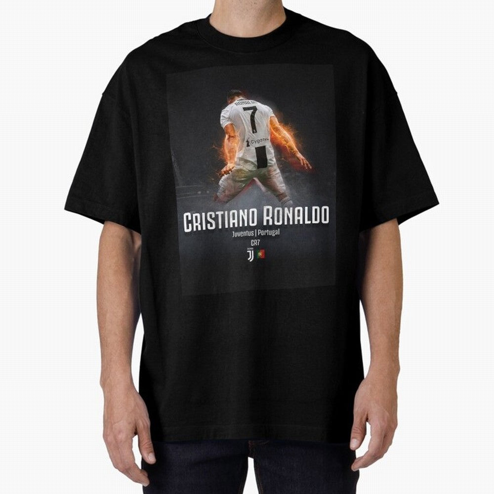 CR7 ¡ï Oversized T-Shirt Carry the Colors and Pride of FIFA World Cup 2026 for Fans of Messi, CR7 and Mbappe and England and Germany, Bringing Game Day Rituals, Football Legends, Country Pride and the Road to the Final; Made for Collectors Who