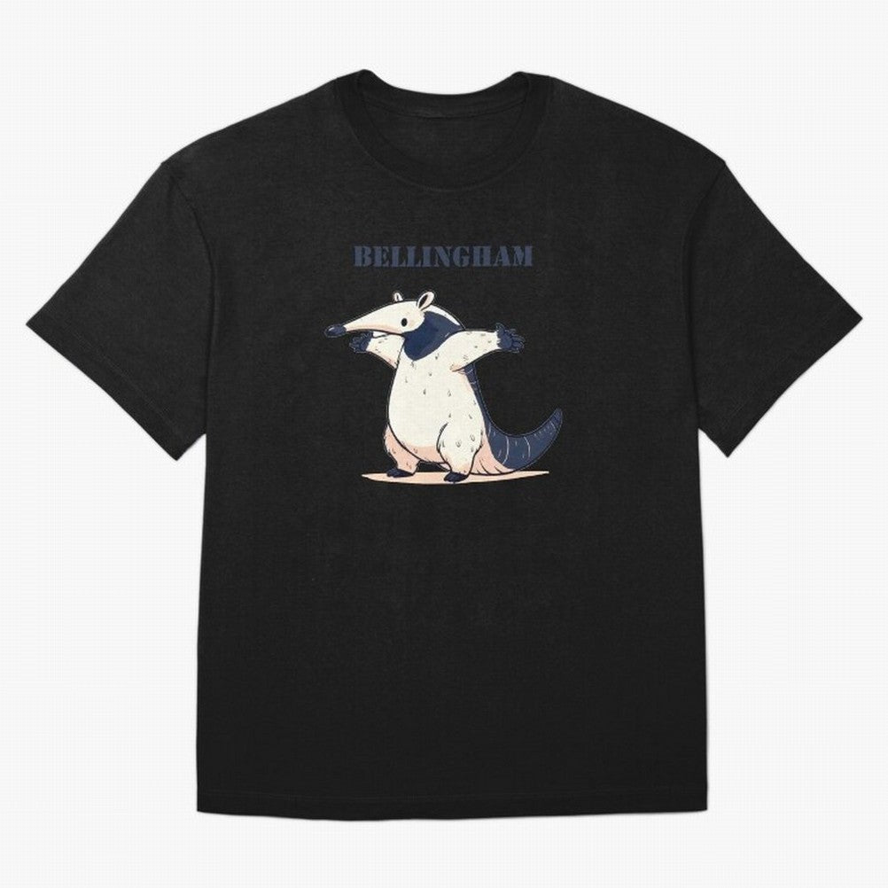 Celebration Bellingham Tamandua Oversized T-Shirt Get Ready for Match Day Hype around FIFA World Cup 2026 Group Stage, Mbappe and Neymar, France and Portugal, Vintage Soccer Flavor, Modern Football Stars, National Flags and Final Night Emotion;