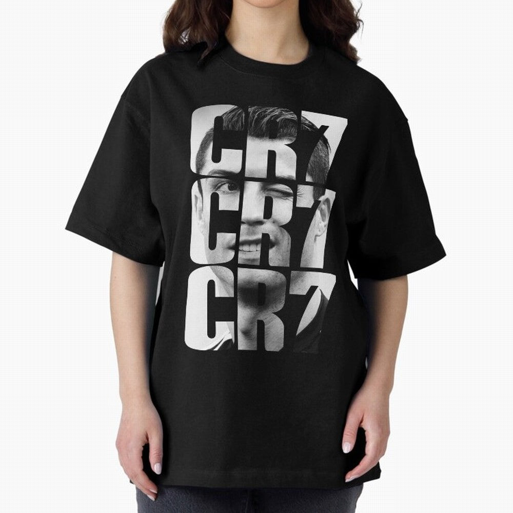 CR7 smile Oversized T-Shirt Relive the Noise and Pride of the FIFA World Cup 2026 Group Stage Journey through Mbappe Highlights, Netherlands Pride, Global Supporter Spirit, Legendary Goals, National Colors and Tournament Celebration; Great for