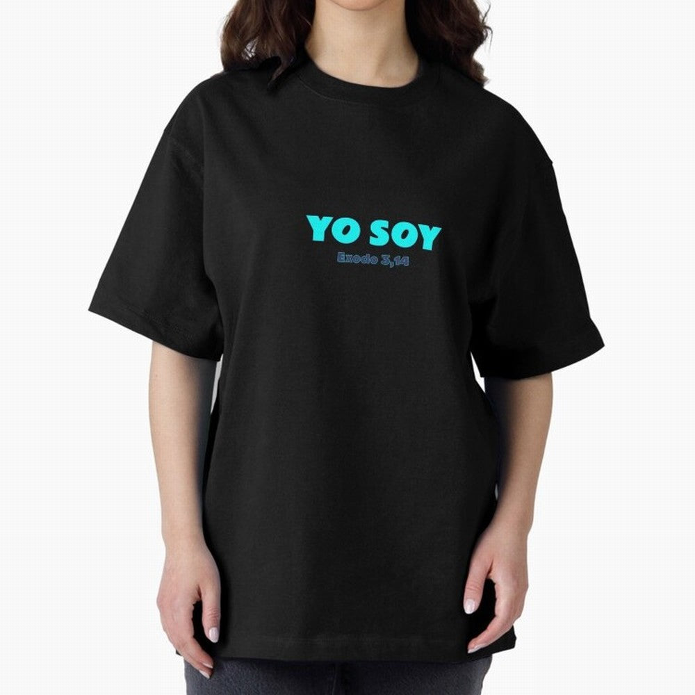 Yo soy ¨C Exodus 3,14 Oversized T-Shirt Bring a Vintage Feel to FIFA World Cup 2026 USA Canada Mexico for Fans of CR7 and Germany, Bringing Game Day Rituals, Football Legends, Country Pride and the Road to the Final; Created for Match Day Parties,