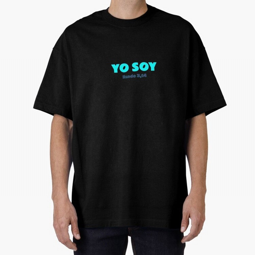 Yo soy ¨C Exodus 3,14 Oversized T-Shirt Bring a Vintage Feel to FIFA World Cup 2026 USA Canada Mexico for Fans of CR7 and Germany, Bringing Game Day Rituals, Football Legends, Country Pride and the Road to the Final; Created for Match Day Parties,