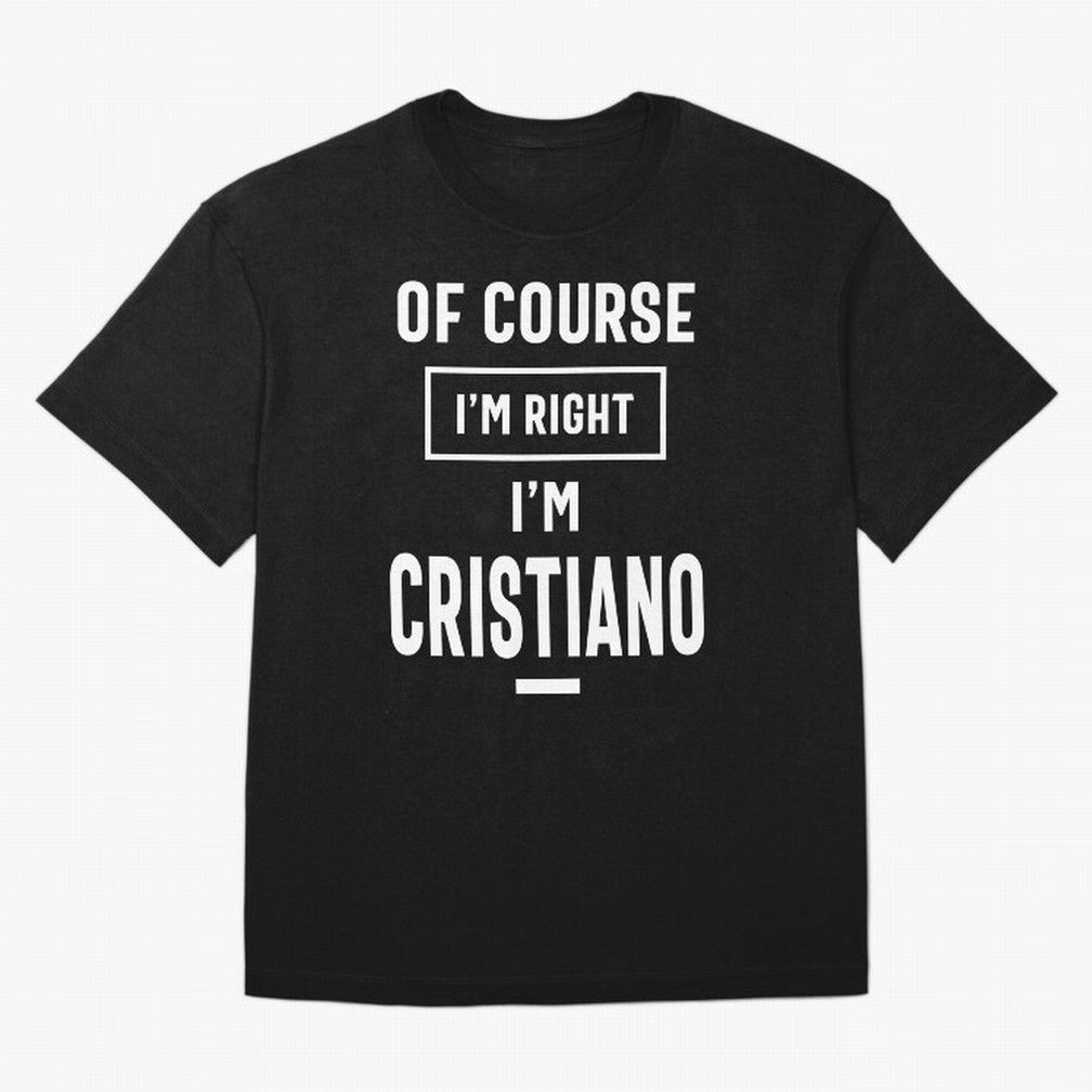 Cristiano Personalized Name Birthday Gift Oversized T-Shirt Celebrate the Magic of FIFA World Cup 2026 USA Canada Mexico Inspired by Haaland and Mbappe, Spain Energy, Fan Favorite Moments, National Team Passion, Big Match Drama and Soccer History;
