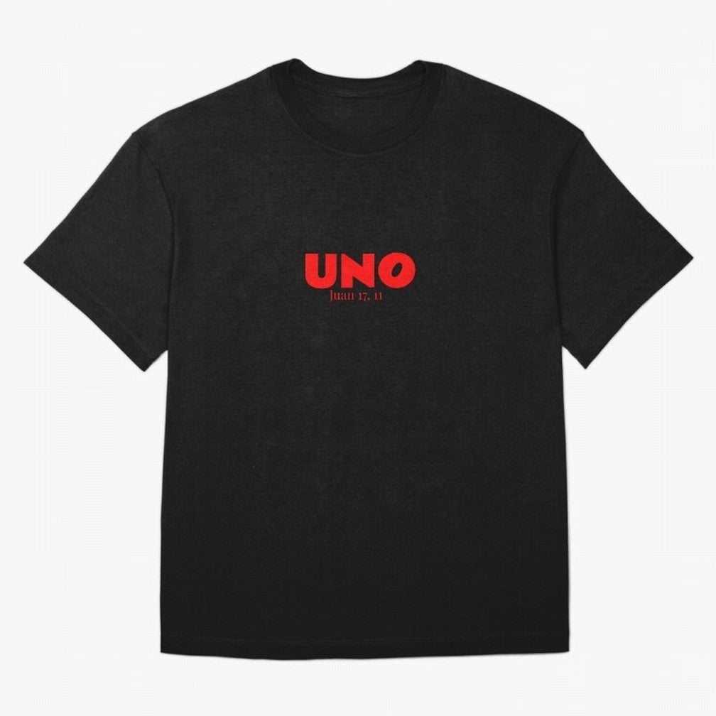 UNO ¨C Cita b¨ªblica cristiana Oversized T-Shirt Show Passion for the Stars of Match Day Hype around FIFA World Cup 2026 Group Stage, Haaland and Mbappe, Spain and Netherlands, Soccer Culture, Superstar Moments, National Team Dreams and Competitive