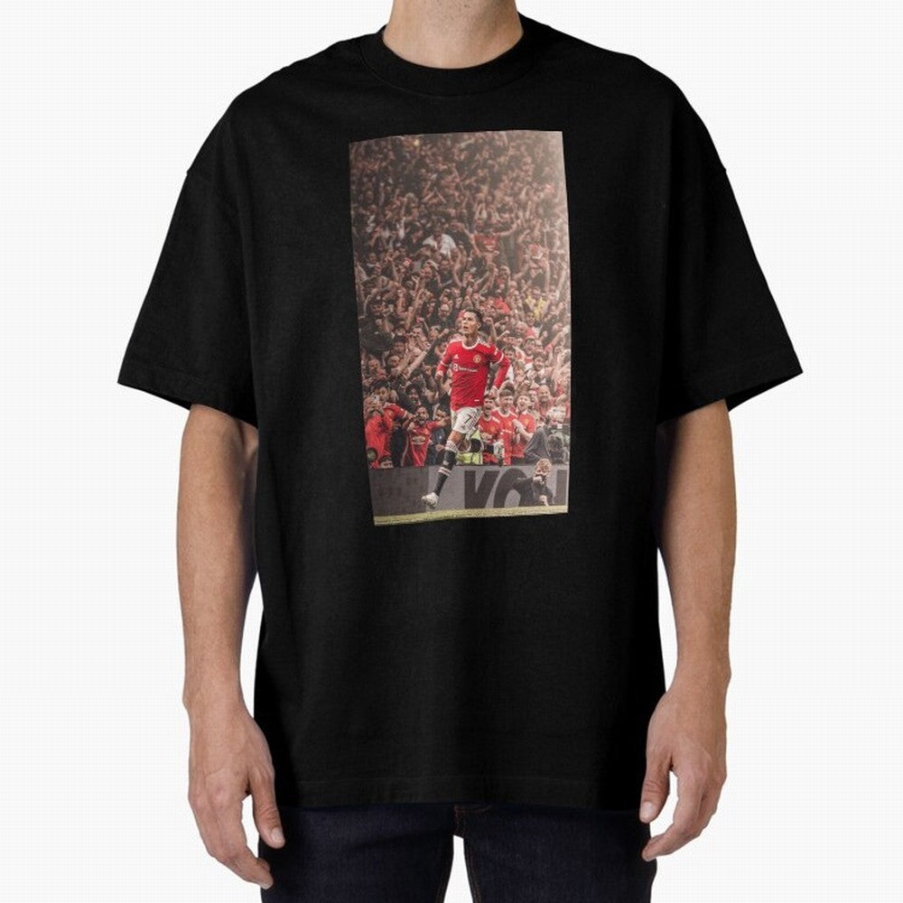 cristiano Oversized T-Shirt Bring Home Match Day Hype around FIFA World Cup 2026 USA Canada Mexico, Cristiano Ronaldo, Haaland and CR7, Brazil, Retro Football Energy, Iconic Rivalries, Trophy Chase Drama and Stadium Atmosphere; Ideal for Fans Who