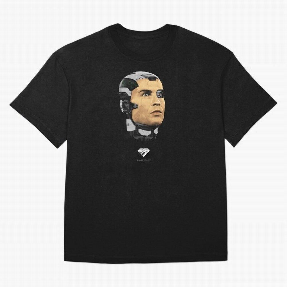 Calcio Robo 7 Oversized T-Shirt Celebrate Fan Culture around FIFA World Cup 2026 USA Canada Mexico Spirit, Capturing France and Portugal, Messi, Stadium Memories, Football Loyalty, International Chants and Championship Tradition; Ideal for Fans Who