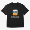 Lisboa Tram (Lisbon city, Portugal) Oversized T-Shirt Keep the Legacy of FIFA World Cup 2026 Spirit, Celebrating Argentina, Messi and Cristiano Ronaldo, Game Day Rituals, Football Legends, Country Pride and the Road to the Final; Created for Match