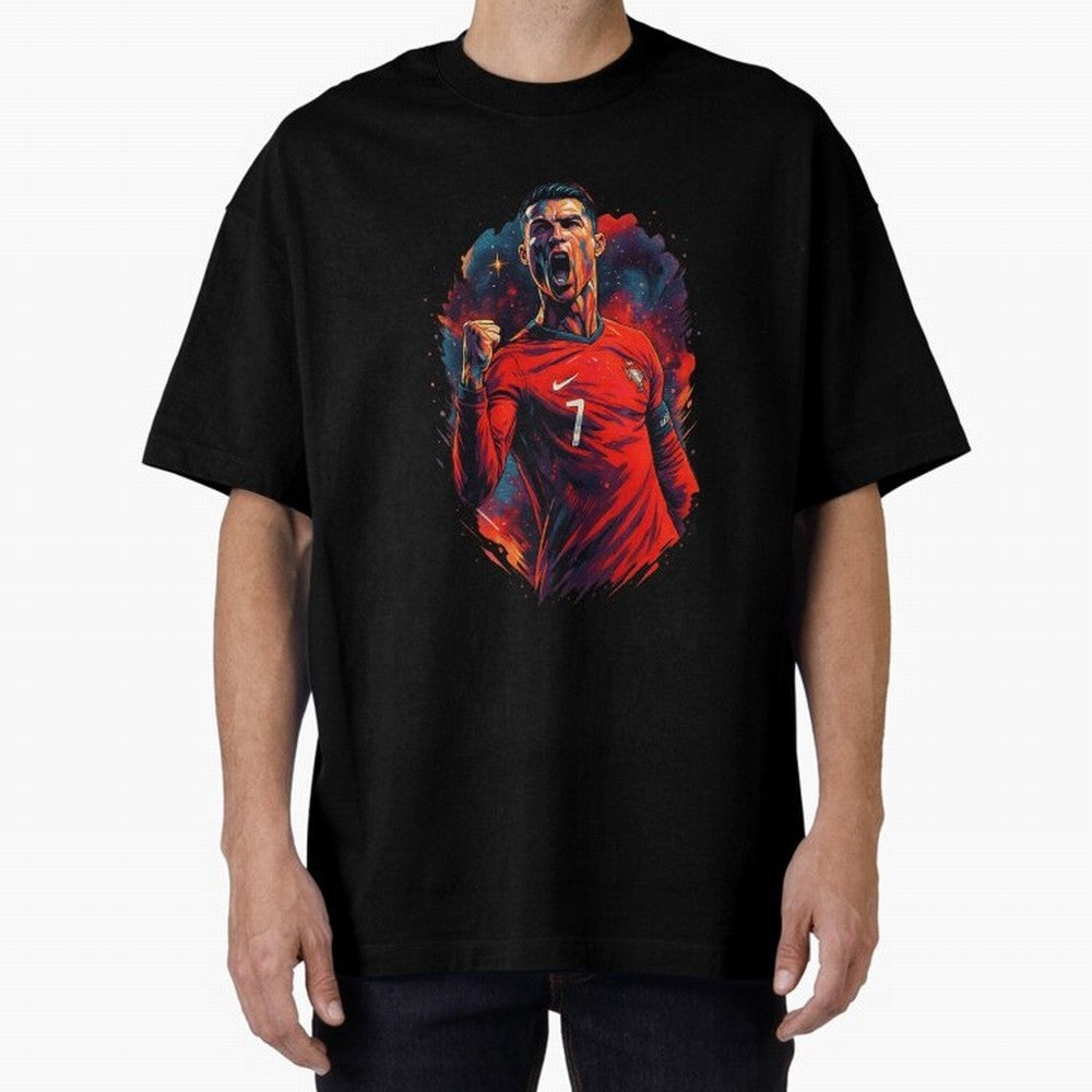 cr7 the legend Oversized T-Shirt Unlock FIFA World Cup 2026 USA Canada Mexico Spirit, Centered on France, Cristiano Ronaldo, Worldwide Fan Energy, Dramatic Goals, Stadium Lights and Championship Celebrations; Perfect for Fans, Collectors, Family