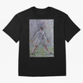 Cristiano Ronaldo - Portrait 2 Oversized T-Shirt Live the Energy of FIFA World Cup 2026 Spirit, Capturing Argentina, France and Brazil, Neymar, Retro Football Energy, Iconic Rivalries, Trophy Chase Drama and Stadium Atmosphere; Perfect for People