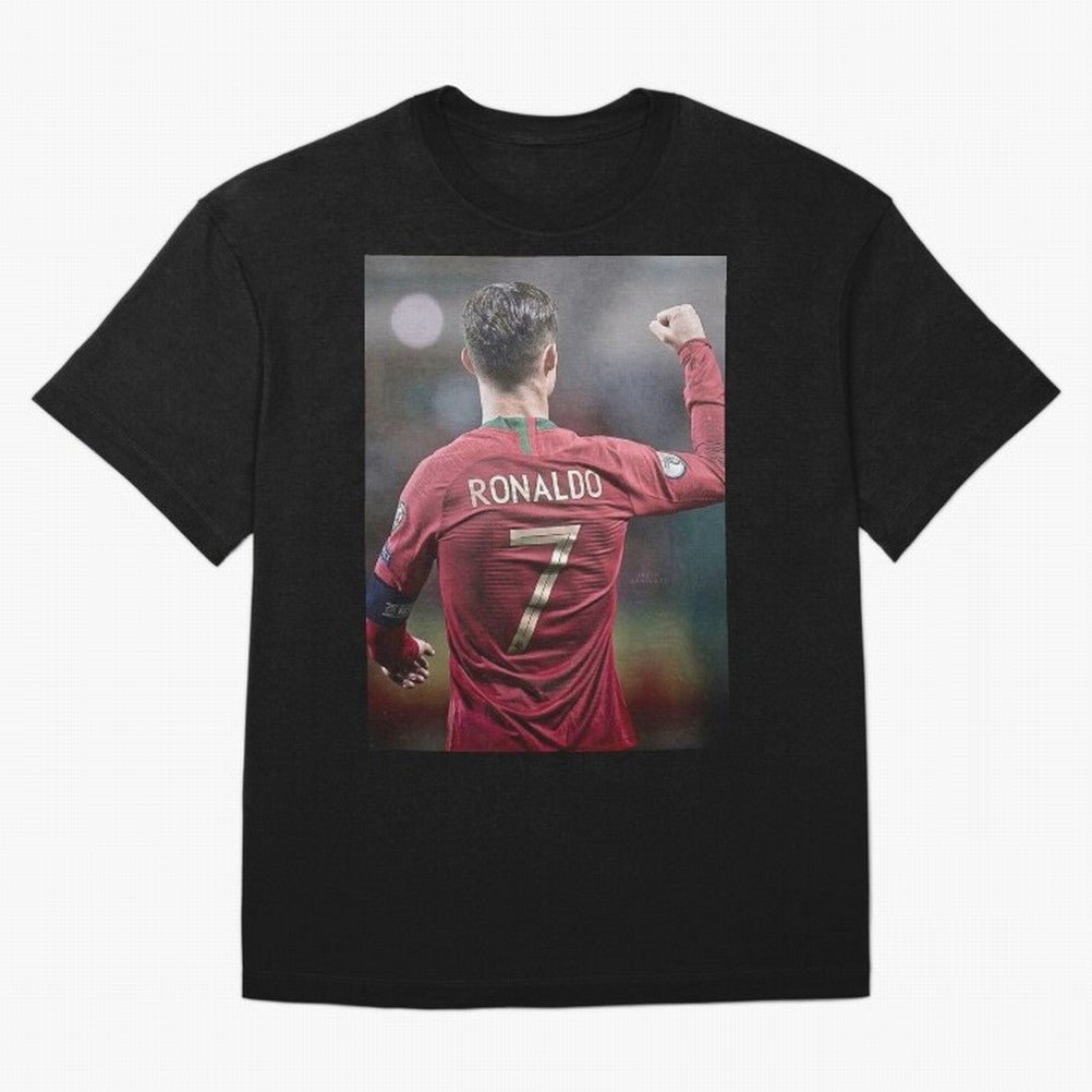 Cristiano Ronaldo CR7 Oversized T-Shirt Show Passion for the Stars of FIFA World Cup 2026 Group Stage Celebrating CR7, Argentina Energy, Worldwide Fan Energy, Dramatic Goals, Stadium Lights and Championship Celebrations; Ideal for Fans Who Follow