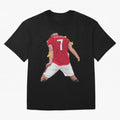 The best player in world Cristiano Ronado Oversized T-Shirt Bring Global Tournament Vibes to FIFA World Cup 2026 Group Stage for Fans of Neymar, Haaland and Cristiano Ronaldo and Spain, Bringing Global Supporter Spirit, Legendary Goals, National