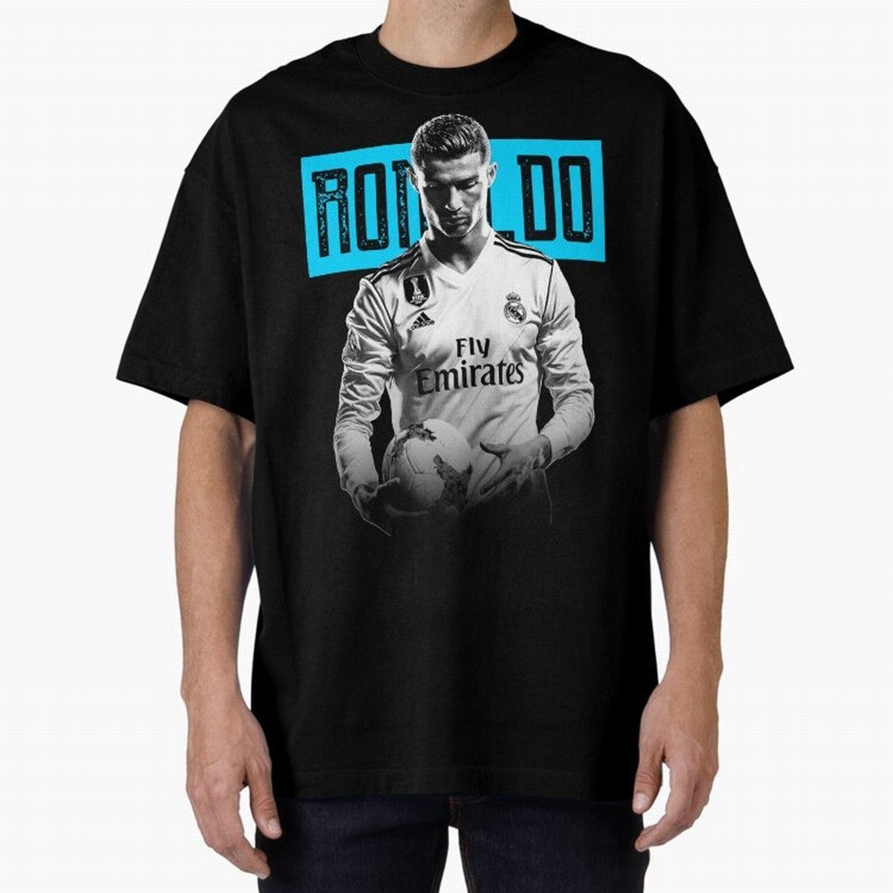 Cristiano Ronaldo The Best Oversized T-Shirt Bring Retro Soccer Energy to FIFA World Cup 2026 for Fans of Cristiano Ronaldo and Brazil, Portugal and Argentina, Bringing Classic Soccer Heritage, Championship Pressure, Fan Loyalty and International
