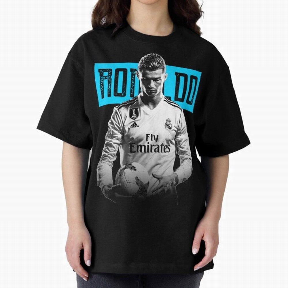 Cristiano Ronaldo The Best Oversized T-Shirt Bring Retro Soccer Energy to FIFA World Cup 2026 for Fans of Cristiano Ronaldo and Brazil, Portugal and Argentina, Bringing Classic Soccer Heritage, Championship Pressure, Fan Loyalty and International