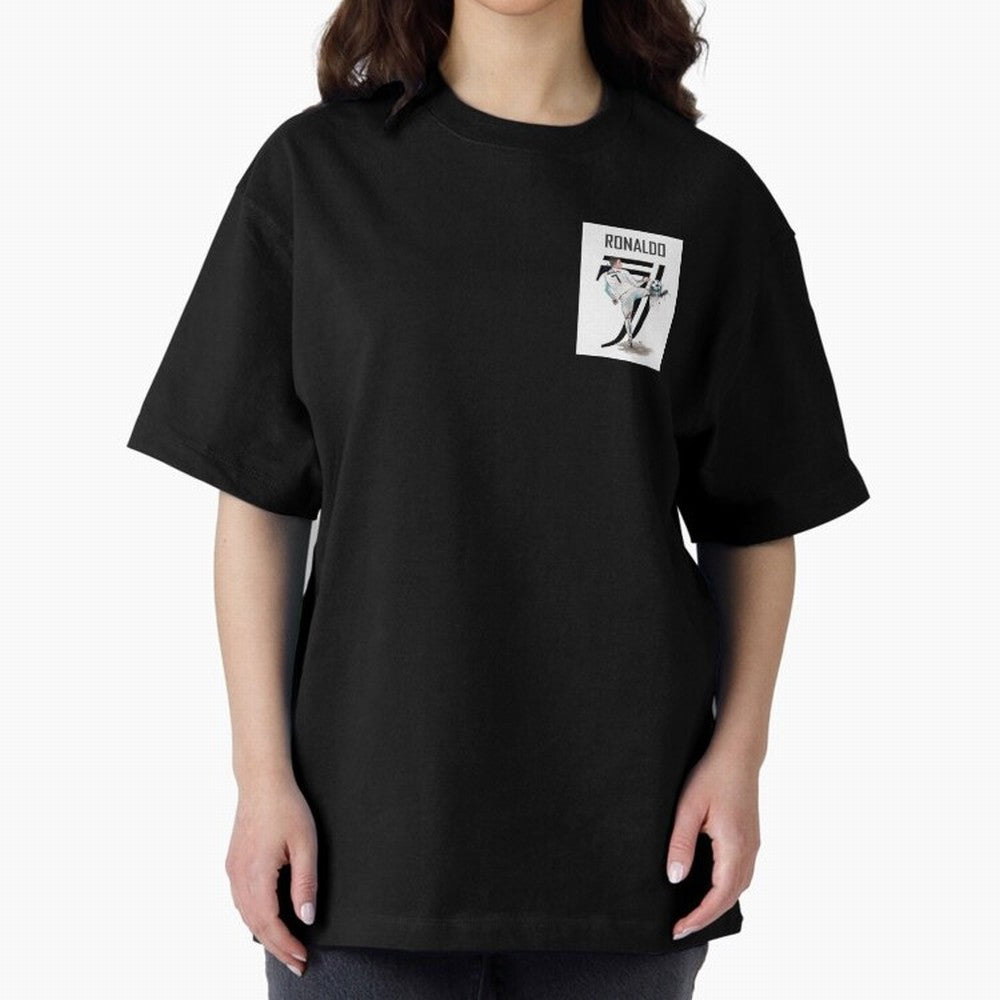 RONALDO CRISTIANO 7 Oversized T-Shirt Unlock FIFA World Cup 2026 USA Canada Mexico for Fans of Messi, Neymar and Mbappe and Germany, Bringing Champion Mindset, Group Stage Buzz, Knockout Tension and Passionate Fan Culture; Great for Supporters Who