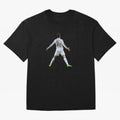 Ronaldo Real Madrid SUI Celebration Oversized T-Shirt Support the FIFA World Cup 2026 Group Stage Journey through CR7 and Messi Highlights, Spain Pride, Championship Spirit, Famous Goals, Roaring Crowds and International Football Unity; Ideal for