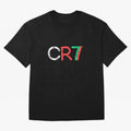 CR7 Cristiano Ronaldo Design Oversized T-Shirt Carry the Colors and Pride of FIFA World Cup 2026 USA Canada Mexico for Fans of CR7 and England, France and Netherlands, Bringing Match Day Excitement, Supporter Culture, Golden Goals and Global