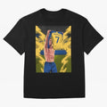 aksi copot kaos selebrasi Oversized T-Shirt Join FIFA World Cup 2026 Group Stage for Fans of CR7 and Portugal, Spain and Germany, Bringing Retro Football Energy, Iconic Rivalries, Trophy Chase Drama and Stadium Atmosphere; Perfect for People Who