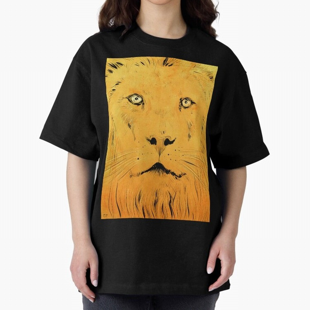 Lion Oversized T-Shirt Back the Journey through FIFA World Cup 2026 Driven by Neymar, Haaland and Cristiano Ronaldo, England and Germany Energy, Game Day Rituals, Football Legends, Country Pride and the Road to the Final; Great for Supporters Who