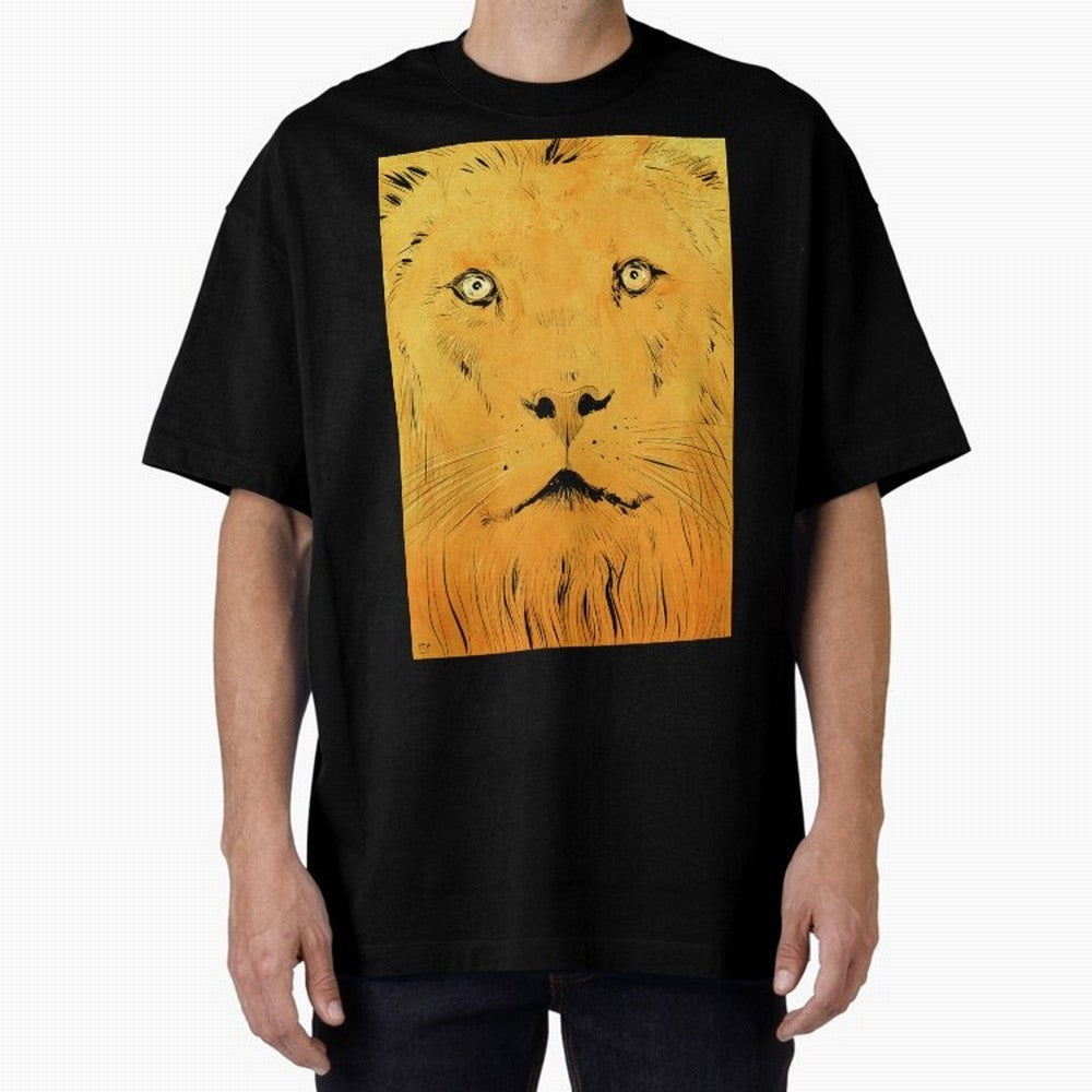 Lion Oversized T-Shirt Back the Journey through FIFA World Cup 2026 Driven by Neymar, Haaland and Cristiano Ronaldo, England and Germany Energy, Game Day Rituals, Football Legends, Country Pride and the Road to the Final; Great for Supporters Who