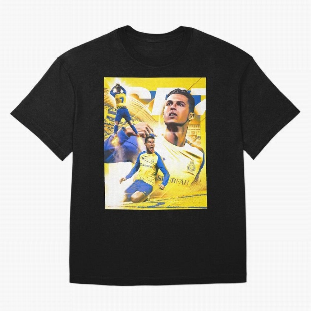 Cr7 Al Nassr Oversized T-Shirt Bring Bold Fan Energy to FIFA World Cup 2026 USA Canada Mexico Spirit, Celebrating Portugal, Spain and Germany, Messi and Cristiano Ronaldo, Retro Football Energy, Iconic Rivalries, Trophy Chase Drama and Stadium