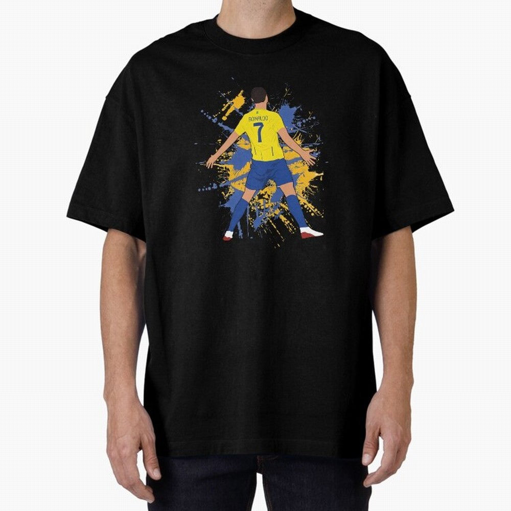 siuu cristiano alnasr football Oversized T-Shirt Represent Fans Who Live for Global Football Passion for FIFA World Cup 2026, Capturing CR7, Germany, Football History, Final Match Energy, Crowd Noise and Once in a Lifetime Moments; Perfect for